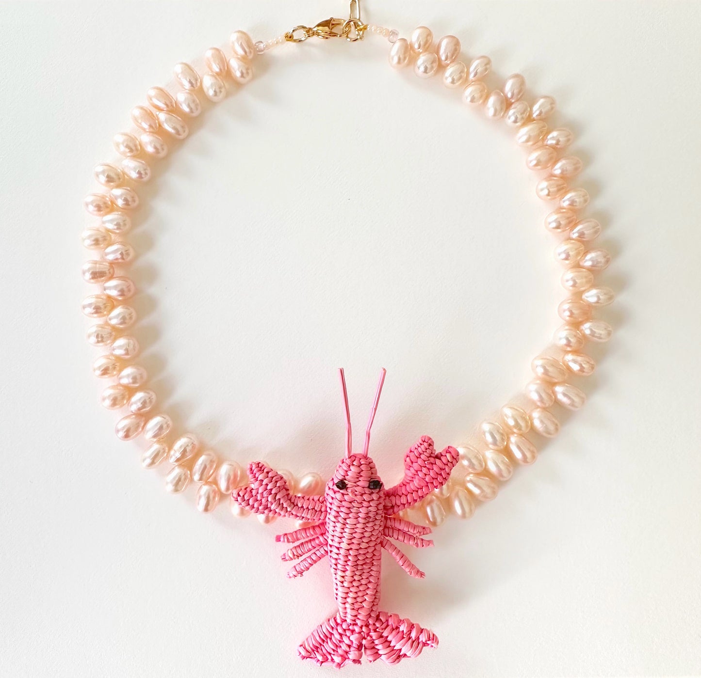Collar Langosta Rosa